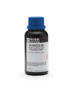 Titrant niskog raspona za titrabilnu kiselost u mini titratoru voćnih sokova - HI84532-50