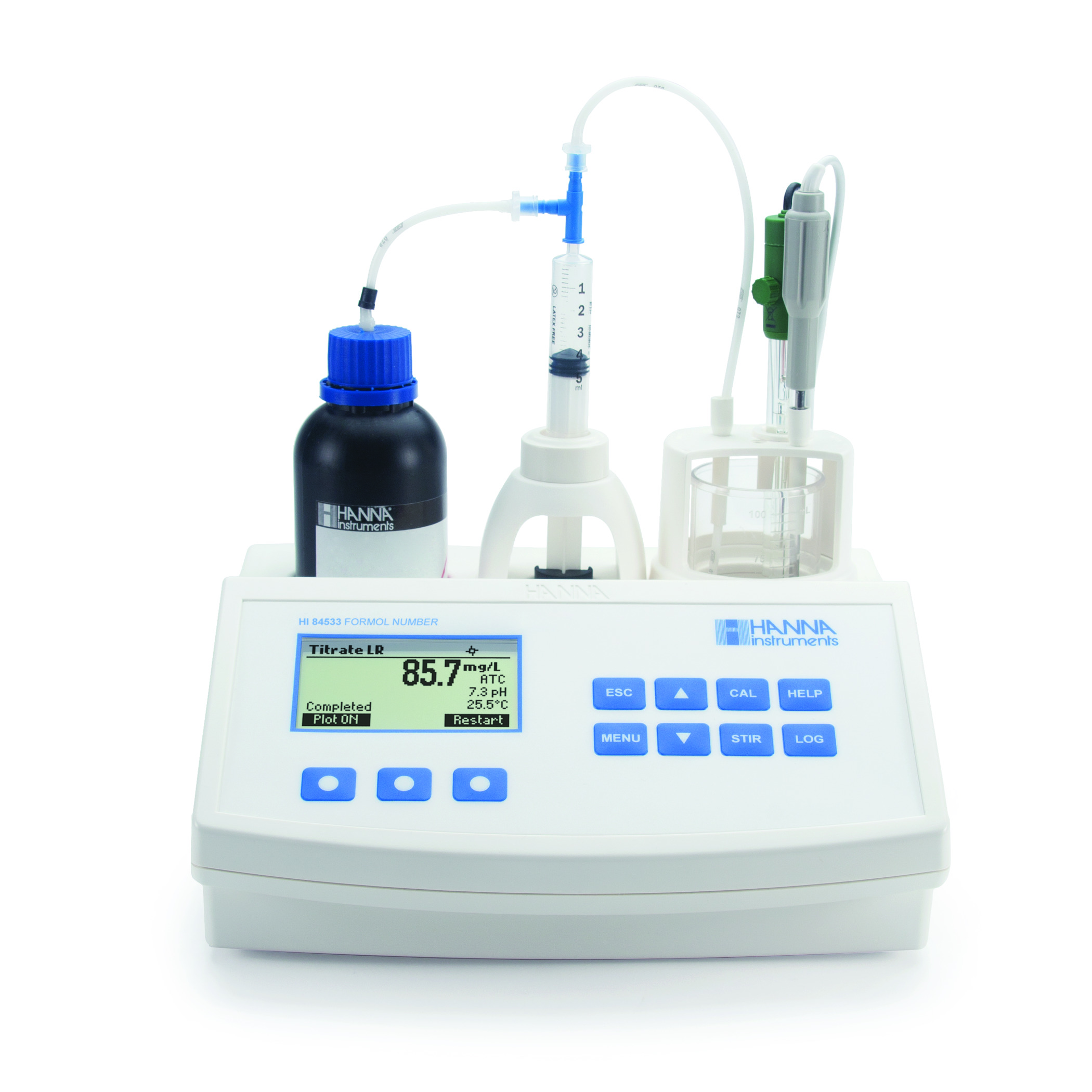 Mini titrator za određivanje Formolovog broja u vinu i voćnim sokovima