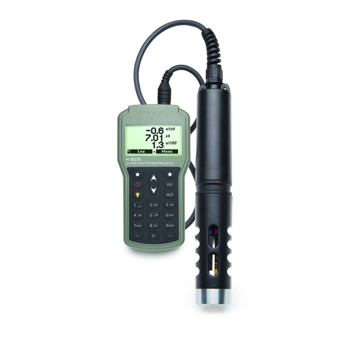 Multiparameter pH/ORP/EC/Tlak/Temperaturni Vodootporno Mjerač - HI98195